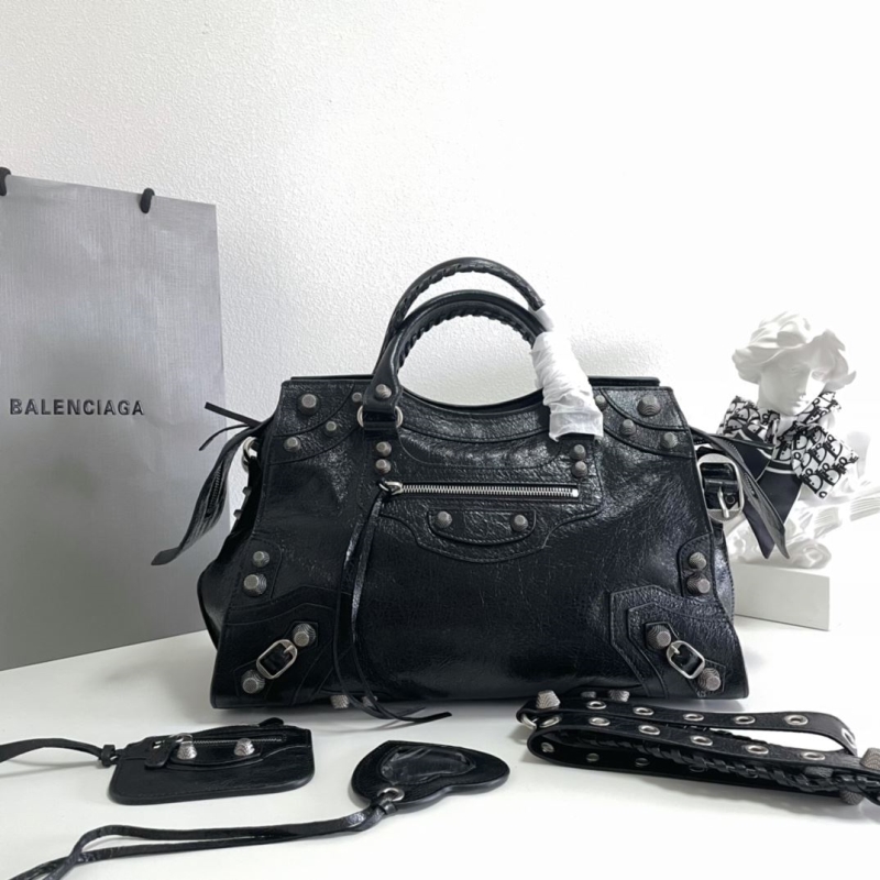 Ba*len*cia*ga top handle bags